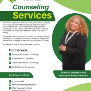 Christian Counseling Services – Families of Victory