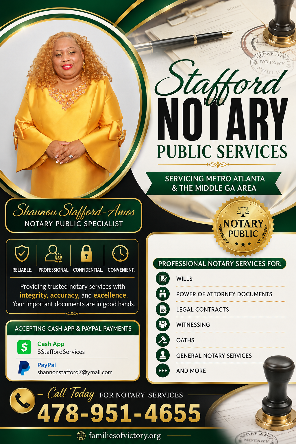 Mobile Notary Services – Stafford Notary