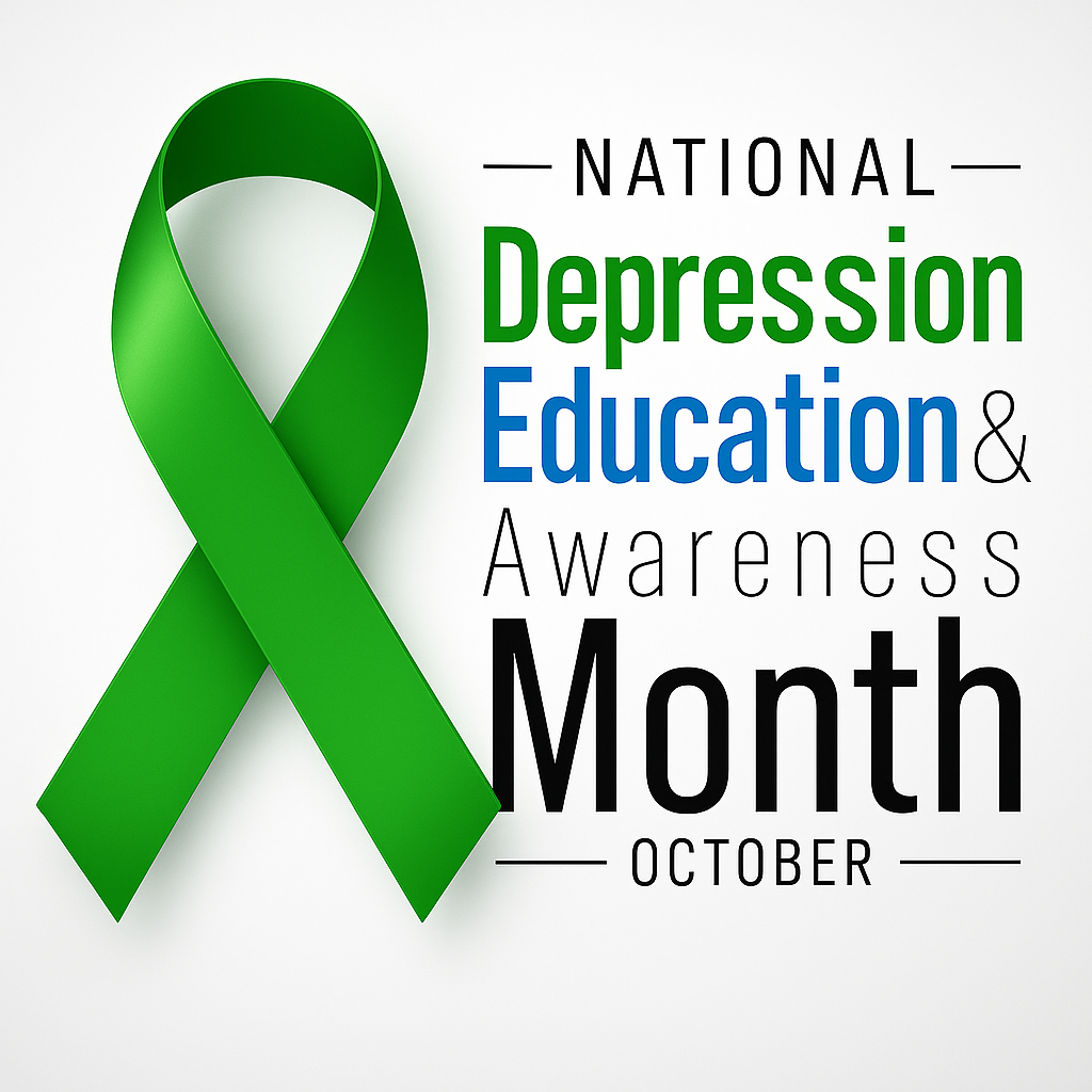 October is Depression Education & Awareness Month