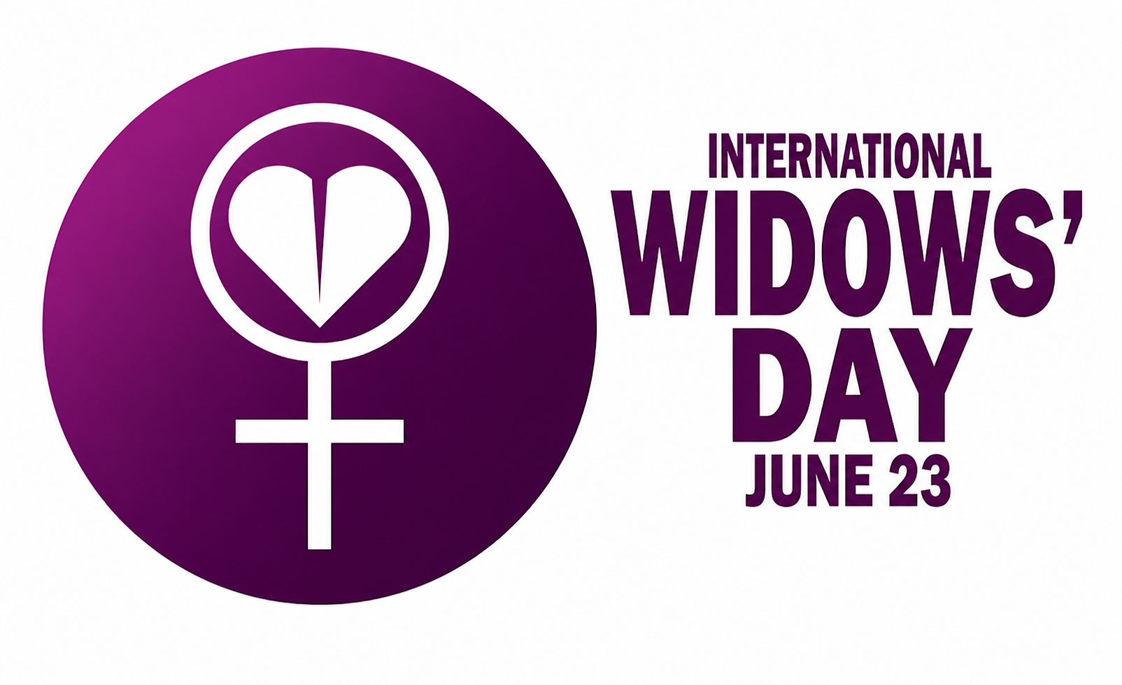 June is International Widows’ Day